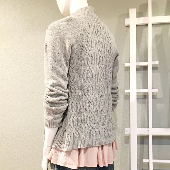 Cable Knit Cardigan | Crystal-Kobe - Picture 2 of 5